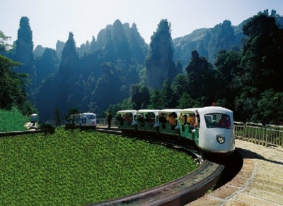 张家界十里画廊观光解说词 张家界十里画廊 旅馆