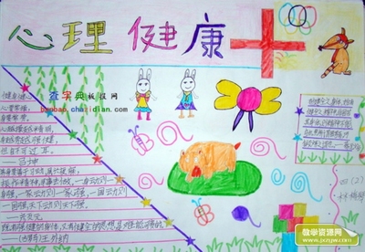 孩子的健康知识手抄报 小学生健康知识手抄报