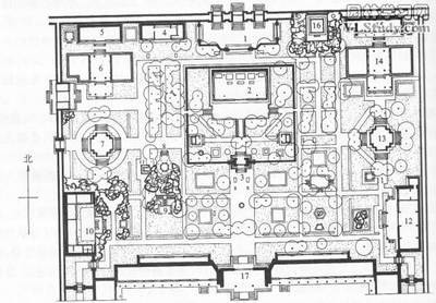 [转载]中国古典园林平面图（一） 古典园林平面图