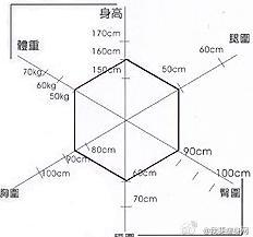 葆姿女子健身推荐——女性标准身材对照表（身高,体重,胸围,腰围, 身高腰围对照表