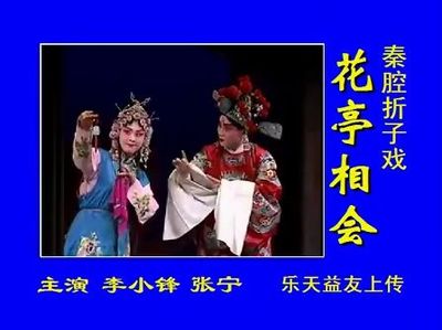 秦腔：花亭相会（李小锋 张宁主演） 张宁 林立果