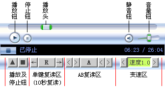 听力特快网页复读机使用说明 文曲星复读机说明书