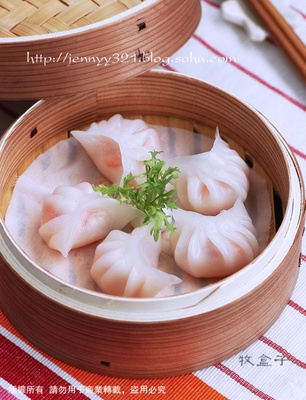 超多图示范在家怎样做出一品虾饺皇 虾饺