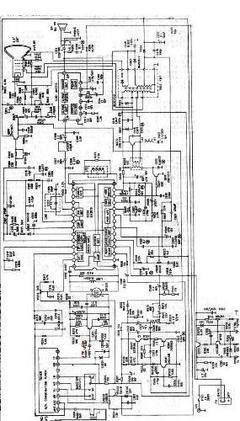 5.5英寸黑白电视机电路图 电视机电路图