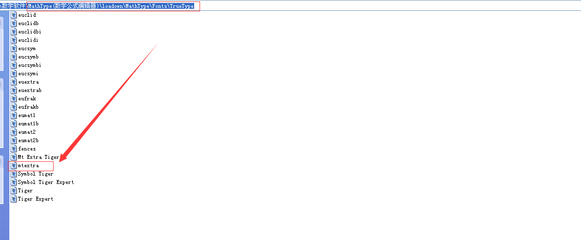 mathtype需要安装一个较新版本的MTExtra(TrueType)字体 truetype字体
