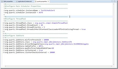 Quartz quartz.properties配置文件 java quartz 配置文件