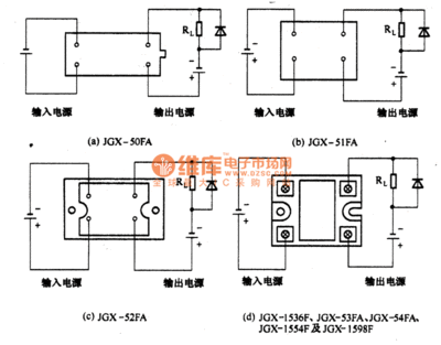 固态继电器控制电路汇编 固态继电器保护电路