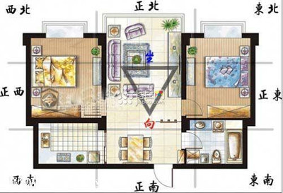 教你找到自己家中的财位（图示） 家中财位在哪里