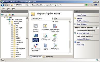 cognos配置方法不使用IIS iis配置方法