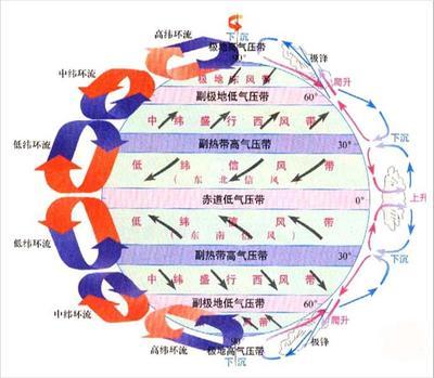 大气运动//大气环流//季风//信风 全球大气环流