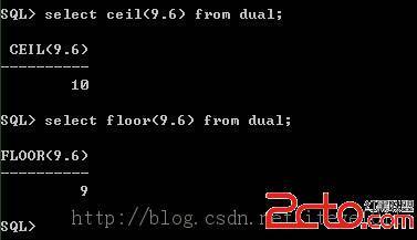 [转载]Rceiling、round&floor ceil floor round