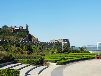 海市蜃楼蓬莱阁_步景观石 蓬莱阁旅游攻略