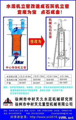 [转载]水泥知识(立窑与转窑的区别) 石灰立窑