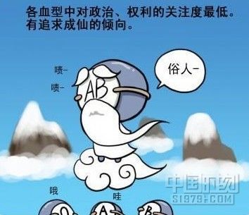 关于血型的漫画 血型小将漫画