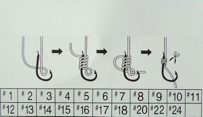 钓鱼钩的绑法 钓鱼钩批发
