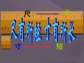  谈尺有所短寸有所长200 寸有所长 尺有所短