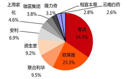  外资化妆品公司 中国化妆品市场竞争已形成外资主导局面