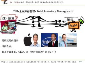  程晓华：TIM－全面库存管理