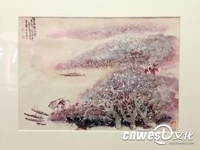  古典主义画派 尚连璧画展“惊艳”陕美博　为金陵画派代表人物