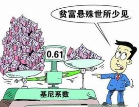  空间基尼系数 基尼系数的官民之争