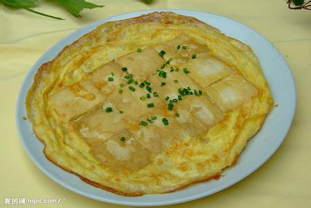 豆腐面粉饼 豆腐鸡蛋饼