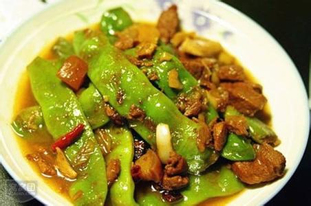 干豆角烧肉 野豆角烧肉