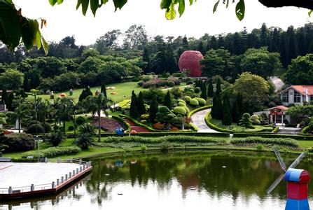 云台花园 云台花园-花园特色，云台花园-基本构造