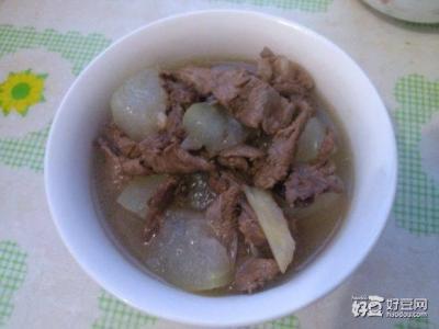 怎样炖牛肉好吃又简单 简单好吃的冬瓜炖牛肉