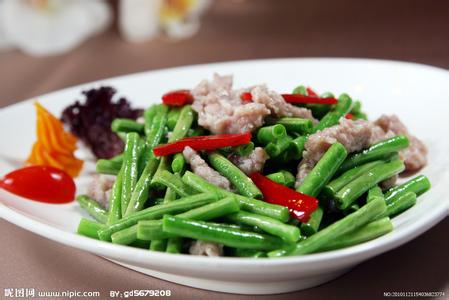 肉片炒豆角的做法 豆角炒肉片