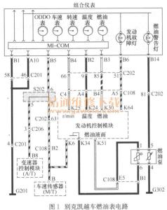 燃油供给系统工作原理 燃油表 燃油表-油表维修，燃油表-燃油表工作原理