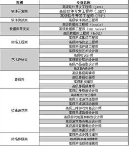 高级软件工程师 高级软件工程师-职业概述，高级软件工程师-培养