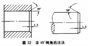 倒角标注 倒角 倒角-简介，倒角-标注