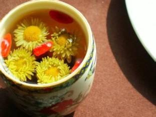 黄芪枸杞菊花茶 黄芪枸杞菊花茶 黄芪枸杞菊花茶-菜品特色，黄芪枸杞菊花茶-做法