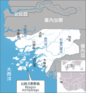 几内亚地理位置 几内亚 几内亚-基本简介，几内亚-地理