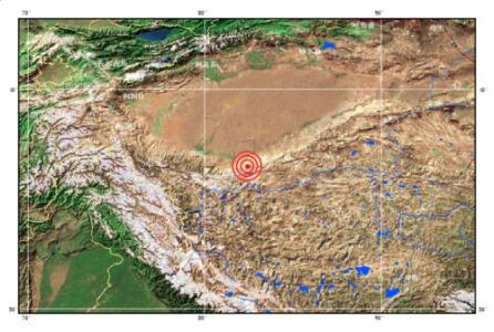 新疆于田地震 于田地震 于田地震-震情