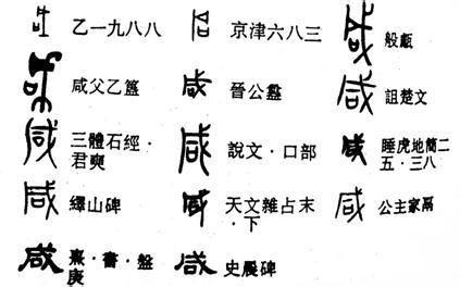 语文易错字音字义 咸[汉字] 咸[汉字]-字音字义，咸[汉字]-引申