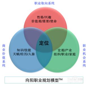 走出迷茫 细说向阳职业规划与职业定位模型 助你走出迷茫