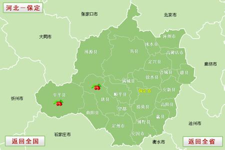 保定市行政区划图 保定市 保定市-概述，保定市-行政历史