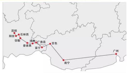 椒江银桂苑开工了 云桂高铁 云桂高铁-概况，云桂高铁-开工