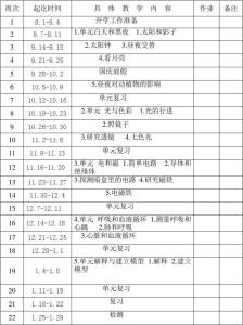 三年级科学上质量分析 科学教学工作计划