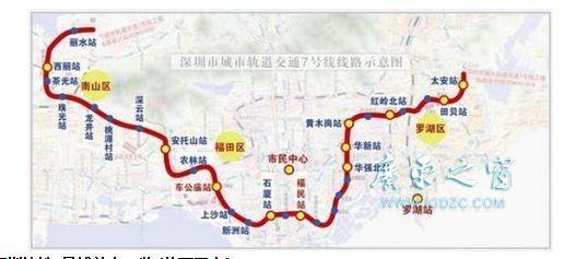 深圳地铁16号线站点 深圳地铁7号线 深圳地铁7号线-站点设置，深圳地铁7号线-线路规划