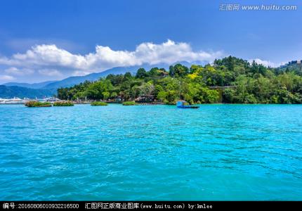 日月潭中日月明 日月潭[台湾第一大湖泊] 日月潭[台湾第一大湖泊]-地理环境，日月