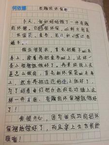 家乡环保小调查 环保小调查作文