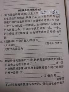 钢铁是怎样炼成的摘抄 钢铁是怎样炼成的精彩段落句子摘抄