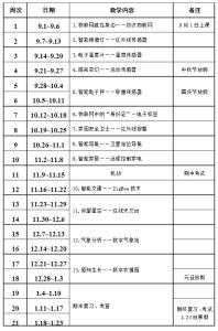 教学工作存在的问题 小学信息技术教学工作计划