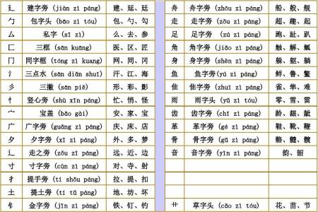 小篆基本部首 部首 部首-基本介绍，部首-现行部首