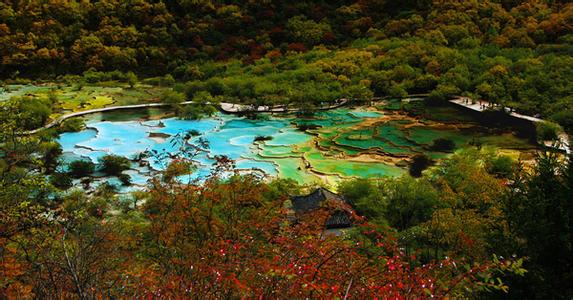 黄龙溪风景区 黄龙[风景区] 黄龙[风景区]-一黄龙风景区，黄龙[风景区]-内部景