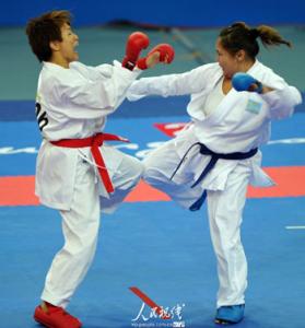 女子空手道 汤玲玲[中国女子空手道运动员] 汤玲玲[中国女子空手道运动员]-主