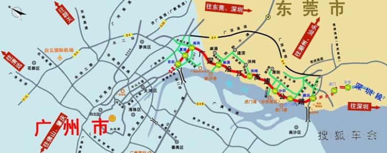 广深沿江高速公路 广深沿江高速公路 广深沿江高速公路-规划设计，广深沿江高速公路