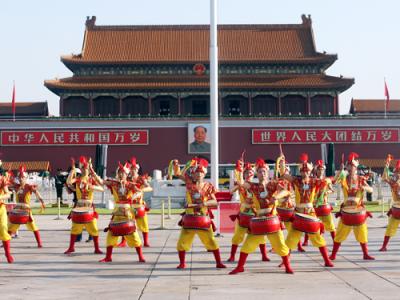 正定常山战鼓 常山战鼓 常山战鼓-常山战鼓在天安门广场，常山战鼓-正定常山战